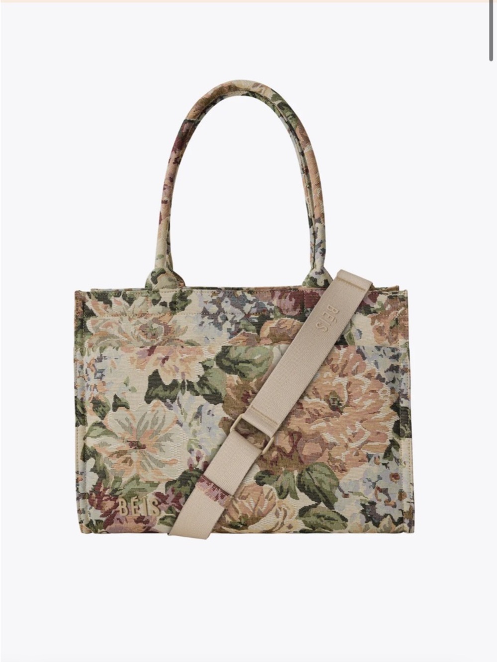 BEIS The Book Tote in Vintage Floral